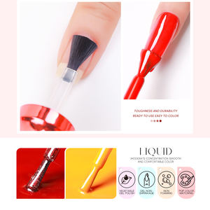 Ensemble de <span class=keywords><strong>vernis</strong></span> à ongles gel AS 18 couleurs 600 couleurs <span class=keywords><strong>semi</strong></span>-<span class=keywords><strong>permanent</strong></span> UV Led Gel <span class=keywords><strong>vernis</strong></span> Soak Off Nail Gel Art Design Kit - Product Image 5