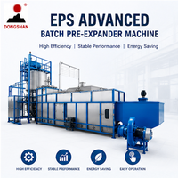 Machine de pré-expansion EPS à haut rendement Dongshan, contrôle automatique à faible erreur, certifiée CE, contrôlée par PLC