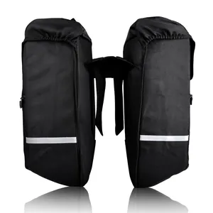 EasyDo دائم دراجة خزان حقيبة الحقيبة دراجة الرف حقيبة للدراجات مع أكياس مزدوجة السلة للدراجات