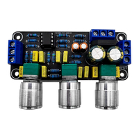 Penguat Audio Equalizer DIY HIFI NE5532 Papan Preamplifier Kontrol Nada Treble Bass Preamplifier Preamp Kontrol Nada Pre Amplifier