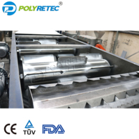 Línea de Reciclaje de Botellas PET de Nuevo Diseño Polyretec, 3000 KG/H, Máquina de Lavado y Reciclaje de Plástico para Botellas, Aprobada por la FDA