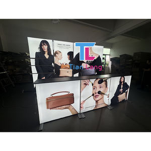 Contador de caja de luz LED de nuevo producto para soporte de exhibición de Feria Comercial Mesa de exposición de panel MDF - Product Image 2