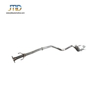 Sistema de Escape Catback de Acero Inoxidable Modificado para Automóviles de Alto Rendimiento para Nissan TIIDA