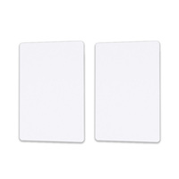 13,56 MHz Impresión personalizada RFID EM4200 Tarjeta de identificación de plástico para estudiantes Tarjeta de identificación en blanco de PVC para gestión de control de acceso