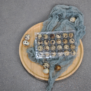 Nhà máy tùy biến giá rẻ thân thiện với môi chất liệu 24 lỗ vỉ rõ ràng bán buôn trứng cút khay - Product Image 4