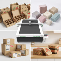 Sistema de Corte Digital con Cuchilla Oscilante 1625 para Exhibidores de Cartón Corrugado y Prototipos de Cajas