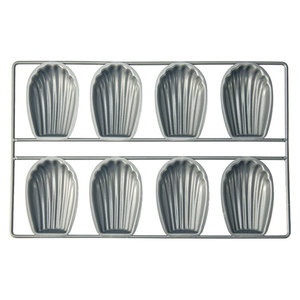 8-Cavity Madeleine Cake Mold Carbon Steel Non-Stick Baking Pan Seashell Shape Household Cake Mold - Product Image 5
