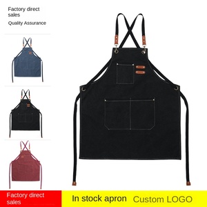 <span class=keywords><strong>Delantal</strong></span> de <span class=keywords><strong>cocina</strong></span> grueso impermeable, babero para jardinería de lona impermeable, trabajo de cafetería para <span class=keywords><strong>Amazon</strong></span>, procesamiento de <span class=keywords><strong>cocina</strong></span> vaquera - Product Image 3