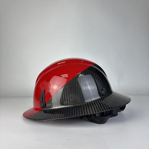 خوذة أمان HBC بأفضل سعر، خوذة حماية صناعية، توريد مباشر من المصنع، قبعة صلبة من ألياف الكربون للأمن - Product Image 4