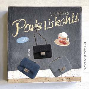 Bolso de mano con cuentas de perlas para vacaciones, bolso de noche con bordado de muñeco de nieve y árbol de Navidad. - Product Image 2