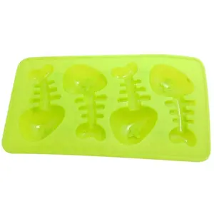 UJ-SI032 Fishbone Silicone Baking Molde De Biscoito De Silicone