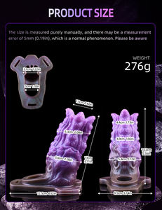 YOCY Octopus Penis Sleeve Tentacule Pénis Anneau, Silicone Animal Cock Sleeve Girth Extension,Monster Penis Extender Male Sex Toy - Product Image 5