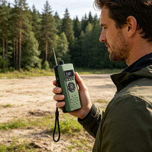 Radio bidirectionnelle, radio portable à manivelle d'urgence, FM avec lampe <span class=keywords><strong>de</strong></span> poche, alarme SOS, essentiel pour les voyages - Product Image 2