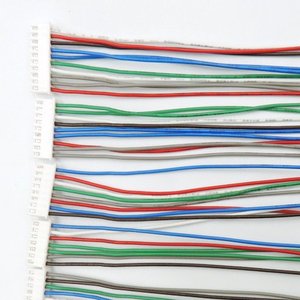 定制白色塑料连接器线束，带单直针端子，适用于家用电器控制板 - Product Image 3