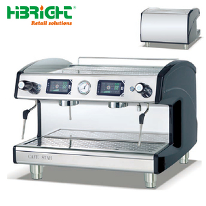 Máquina de Café Espresso Comercial de Estilo Italiano, de Acero Inoxidable, Semiautomática, de 2 Grupos, para Uso en Servicios de Catering - Product Image 3
