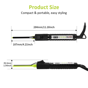 Fer à boucler ultra-fin 6 <span class=keywords><strong>mm</strong></span> (0,24 pouce) pour perruques BJD, avec écran LCD et chauffage rapide - Product Image 6