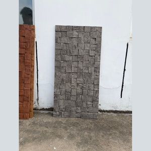 Panel Acústico <span class=keywords><strong>3D</strong></span> Seguro y Ecológico con Acabado de PU, Panel Decorativo de Poliuretano con Aspecto de Piedra para Hogares, Oficinas y Estudios - Product Image 3