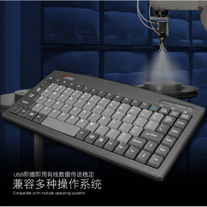 Bejiate <b>Wired</b> Full Size 104 Keys Membrane <b>Keyboard</b> For Office Desk Use - Product Image 5