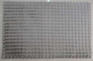 Bubble Design colore grigio 3D tappeti in finta pelliccia di coniglio e <span class=keywords><strong>tappeto</strong></span> centrale per soggiorno - Product Image 3