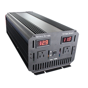 Potencia <span class=keywords><strong>de</strong></span> onda sinusoidal modificada DC 12V AC 220V <span class=keywords><strong>inversor</strong></span> <span class=keywords><strong>de</strong></span> coche LED enchufes <span class=keywords><strong>de</strong></span> la UE conectividad NFC 1000W 1500W 2600W nominal 500W 50Hz/60Hz OEM - Product Image 4