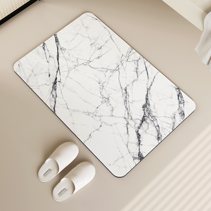 Diatomaceous Earth <strong>Bath</strong> <strong>Mat</strong> Non Slip Soft And Super Absorbent Diatomite Bathmat Carpet Quick Dry Door Or Kitchen Bathroom - Product Image 2