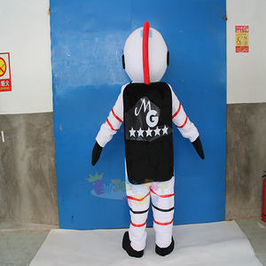 <span class=keywords><strong>Costume</strong></span> de mascotte de Spaceman <span class=keywords><strong>Costume</strong></span> de <span class=keywords><strong>casque</strong></span> d'<span class=keywords><strong>astronaute</strong></span> simulé - Product Image 3