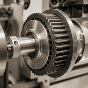 Polea de sincronización de engranajes de núcleo de hierro HTD5M con diámetro exterior de 600MM para sistemas HVAC en automatización de salas limpias - Product Image 1