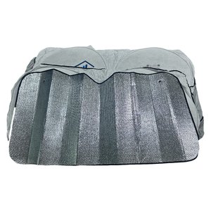 Vente en gros de pare-soleil à bulles personnalisé pliable et rétractable pour fenêtre avant de voiture pare-soleil en aluminium pour pare-brise de voiture - Product Image 6