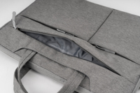 Sacs pour ordinateur portable en RPET recyclé écologique avec poignée portable, sacoche pour ordinateur portable d'affaires imperméable