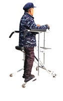 Fauteuil roulant de réadaptation, dispositif d'entraînement à la marche assistée pour la réadaptation