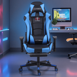 <strong>Swivel</strong> <strong>Leather</strong> Gaming <strong>Chair</strong> with Recliner Ergonomic Design Height Adjustable Five-Star Base-Best Quality Office Gaming <strong>Chair</strong> - Product Image 5