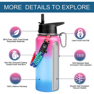 Botellas de agua de acero inoxidable personalizables para niños, venta al por mayor, aislamiento, <span class=keywords><strong>bot</strong></span> - Product Image 6