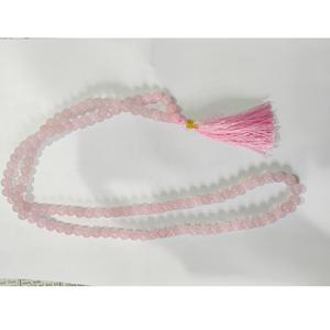 Collier Japamala en Quartz Rose 108 Perles, Bijou en Cristal pour la Croissance Spirituelle et l'Attraction Amoureuse – Vente en Gros - Product Image 2