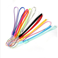 En gros, cordon court en nylon pour téléphone, lampe de poche, ventilateur électrique, clé USB, et cordon de poignet