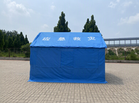Tente de camping extérieure 3x4 personnes en tissu Oxford épaissi, imperméable, doublée de coton, renforcée en acier, pour toutes les saisons et utilisation en milieu sauvage