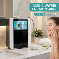 Ioniseur d'eau Kangen HOT du Japon avec revêtement en platine, 11 plaques, PH 4.5-10.5, contrôle tactile LCD, machine à eau alcaline OEM