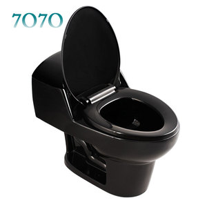 Venta caliente moderno de lujo de cerámica <span class=keywords><strong>Inodoro</strong></span> WC inodoros de doble descarga colorido Vaso Sanitario para hoteles Chaozhou baño Vanity One - Product Image 3