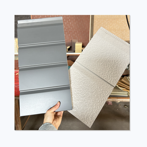 Pannello da costruzione leggero pannello da parete esterno 3d Pu pannello da parete Sandwich - Product Image 1