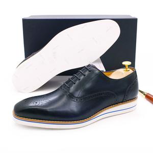 Genuine Leather Dress <b>Shoes</b> & Oxford Business Wedding Man Formal Dress <b>Shoes</b> <b>Men</b> Casual Brand Handmade Leather <b>Shoes</b> - Product Image 2