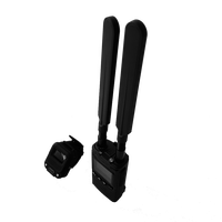 Détecteur de drones portable personnalisé 300M-6G 2KM avec antenne externe ultra-large bande et prise en charge SDK/API