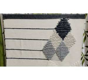 Tapiz de Pared de Macramé Boho de Primera Calidad, Hecho a Mano con Algodón, 40x30 Pulgadas, Decoración de Pared Bohemia con Diseño Elegante - Product Image 2