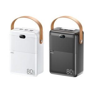 RPP-118 27W+22.5W PD+QC Banco de Energía de Carga Rápida 80000mAh Batería Portátil de Gran Capacidad RPP-118 27W+22.5W PD+QC Carga Rápida - Product Image 1