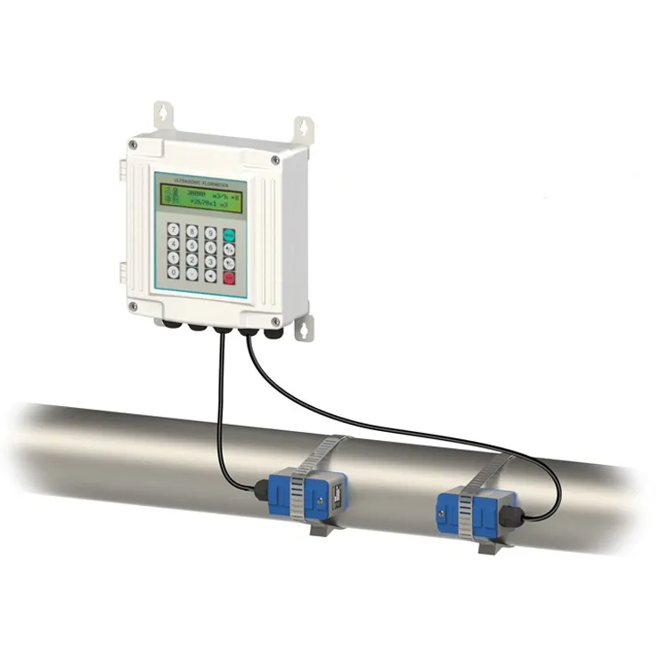 SENTEC FMU832熱エネルギー測定用壁掛け式流量計超音波流量計の冷熱計クランプ