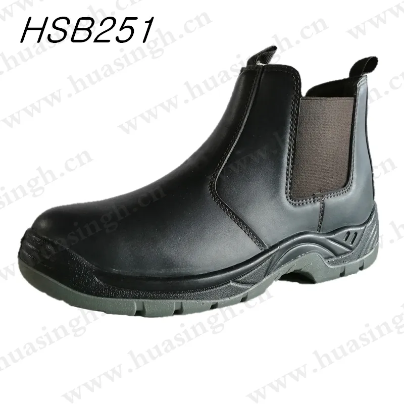 YYN, durevole tirare sulla sicurezza della caviglia stivali da lavoro all'aperto antiscivolo scarpe di sicurezza con puntale in acciaio HSB251