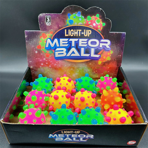 Pelota de Juguete Deportiva Brillante de TPR con Forma de Planeta Espacial, Regalo para Niños - Product Image 4