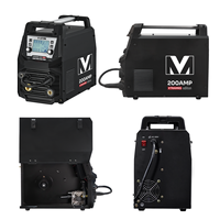 LEVIN NEW XTRAMIG 200 IGBT 4 en 1 MIG MAG MMA TIG Poste à souder synergique à inverter pour le soudage de l'aluminium et de l'acier inoxydable