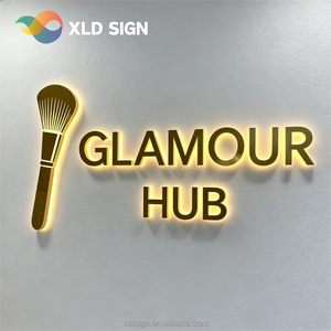 Lettres lumineuses personnalisées pour enseignes d'entreprise, lettres de signalisation, enseignes rétroéclairées, lettres en métal, lettres en <span class=keywords><strong>canal</strong></span> LED - Product Image 5