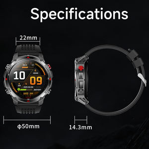 <span class=keywords><strong>Montre</strong></span> connectée sport unisexe avec écran AMOLED, étanche IP68, fonction SOS, bracelet en gel de silice, système d'exploitation Android, suivi de la forme physique et de la localisation - Product Image 5