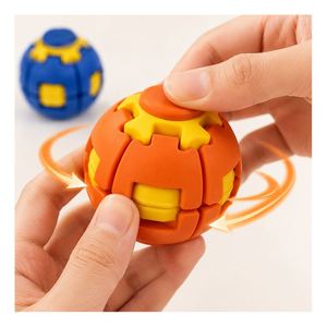 Retail Display Colorful Gear Sphere Hand Rotation <b>Toy</b> Smooth Spinner Action Stress Relief Gift Export Supplier - Product Image 4