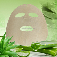 Proyons OEM Vente en gros Soins de la peau 100% Aloe Vera Fibre Non-tissée Masques faciaux en papier sec 220x200mm pour usage facial